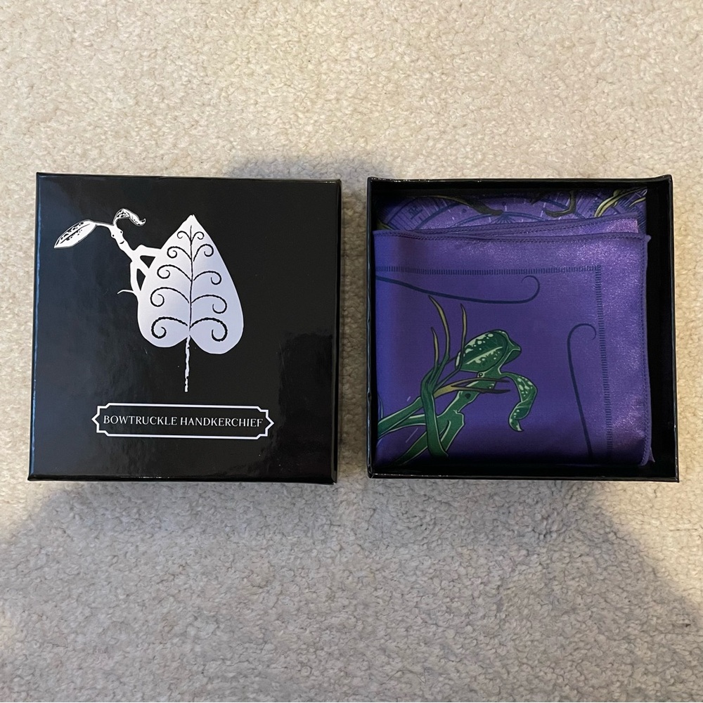 Loot Crate "Fantastic Beasts and Where To Find Them" Bowtruckle Handkerchief